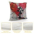 thumbnail image 4 of Orinice Graffiti Art Graphic Decorative Cushion Throw Pillow Cover for Home Couch Square 24x24in, 4 of 5