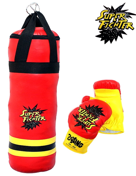 Last Punch Super Fighter Children S Boxing Gloves Punching Bag Set 8oz Or 10oz