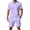 Purple, variant on Summer Two Piece Casual Short Sleeve Shirt and Shorts Outfit for Daily Wear Tuxedo Colors Suite for Man Men Suits Slim Fit Prom Suits Men Boys Suit Jacket Mens Patterned Suit Suit Mens Slim