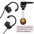 thumbnail image 3 of Mqimy Fundas De Repuesto De Silicona Para Auriculares Que Se Adaptan A La Mayoría De Los Auriculares Internos (Agujero Interior De 3,8 Mm A 5,1 Mm) Almohadillas Para Auriculares 9 Pares S M L, 3 of 5