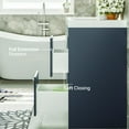 thumbnail image 2 of Eviva Lugano 48" Gray Modern Bathroom Vanity with White Integrated Acrylic Sink, 2 of 7
