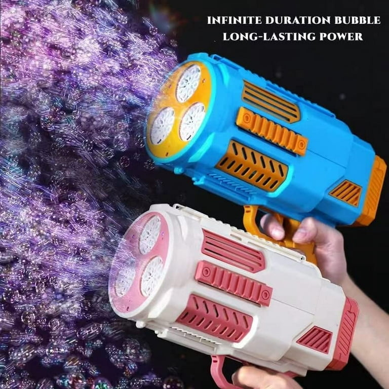 Mini Bazooka Bubble Gun Blaster for Kids|Outdoor Girls Toys for Ages  2-4|Bubble Machine Blower for Kids Ages 4-8|2023 Christmas & Birthday Gifts  for 3