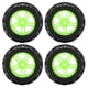thumbnail image 5 of 4 unids 82mm delantero trasero caucho Neumáticos y 5 radios rueda Llantas set para wltoys 144001 1/14 RC off road Coche, 5 of 8