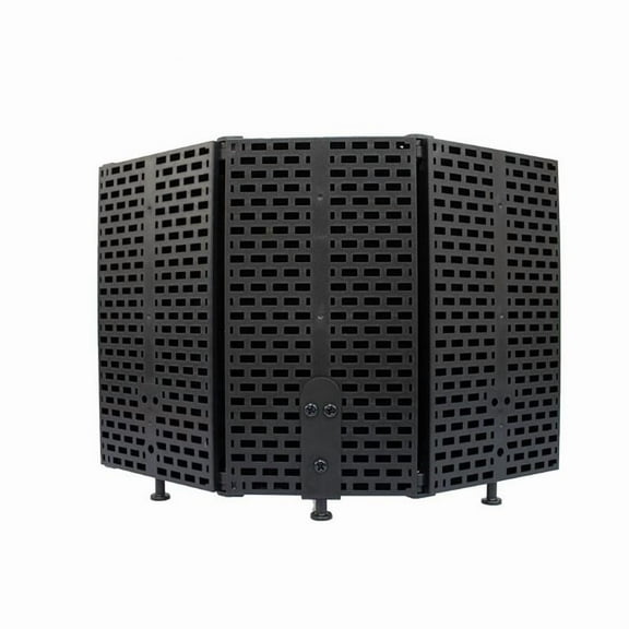 lanema Microphone Isolation Shield Professional Absorbing Foam Panel Filter Vocal Foldable Recording Microphone Sound Shield