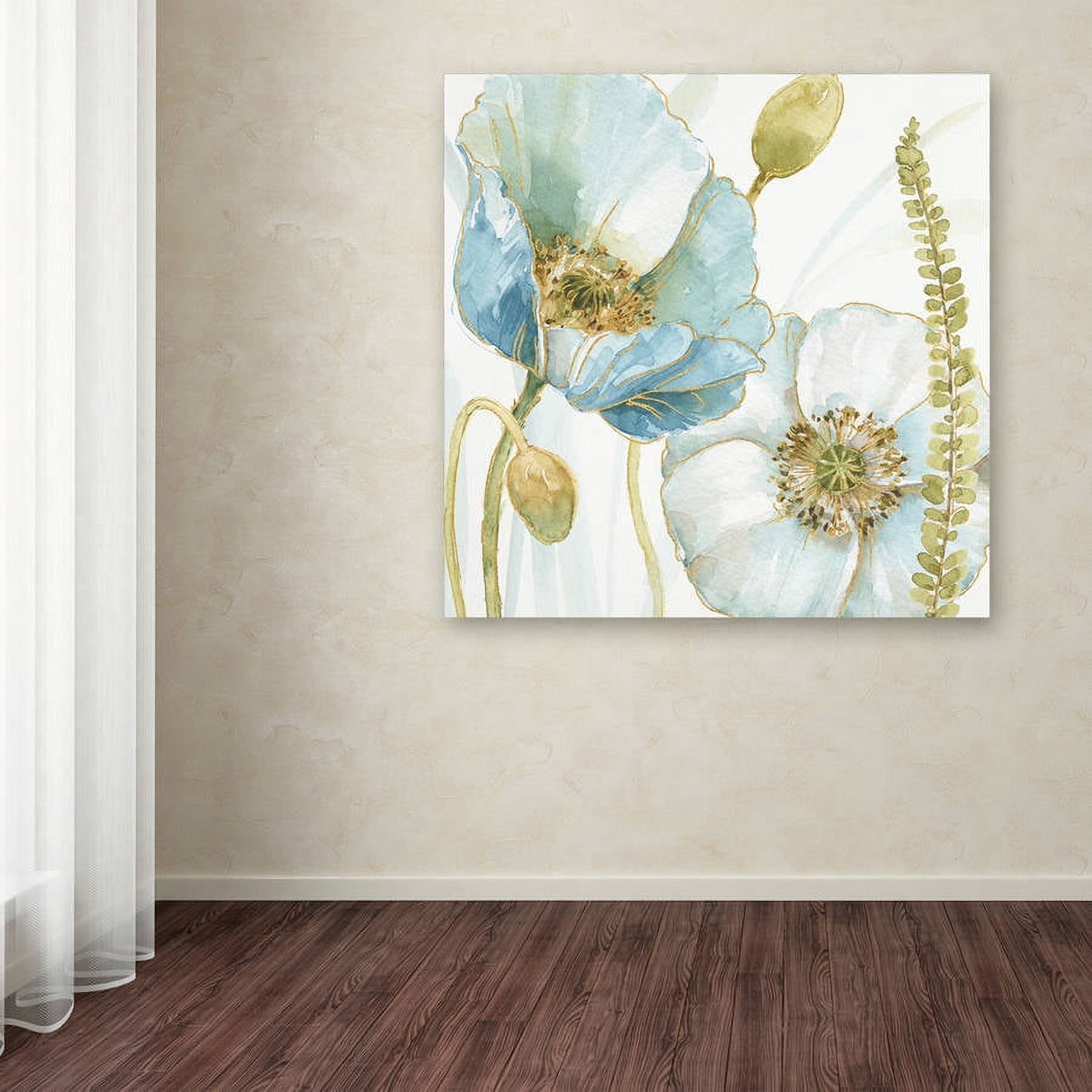 Trademark Fine Art "My Greenhouse Flowers IV" Canvas Art by Lisa Audit