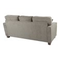 thumbnail image 3 of AveSix Russell - Sectional sofa - armrests - polyester - gray, 3 of 11