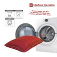 thumbnail image 4 of Majestic Pet Super Value Machine Washable Dog Bed, Medium, Red, 4 of 5