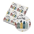 thumbnail image 4 of 50*145 tela fina de sarga de algodón de Hello Kitty de Navidad, telas para costura de retazos, telas acolchadas, costura para tejido, vestido de tela DIY, 4 of 4