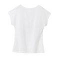 thumbnail image 3 of Camiseta para Mujer, Trajes, Ropa, Señoras, Camiseta Básica para Vacaciones, Trabajo, M, 3 of 8