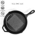 thumbnail image 6 of Heldig Cast Iron Cleaner, Scrubber, Scrubber 7" x 7" Stainless Steel Chain Skillet Cleaner for Cast Iron Pre-Seasoned Dutch Ovens Waffle Iron Pans, 6 of 6