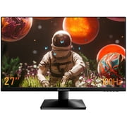 27-inch Office Monitor, FHD 100Hz Computer Monitor(1920x1080p), IPS HDR PC Monitor with Low Blue Light Eye Care and Free Sync, 100x100mm VESA Compatible, Memzuoix Monitor for Home Office, Black