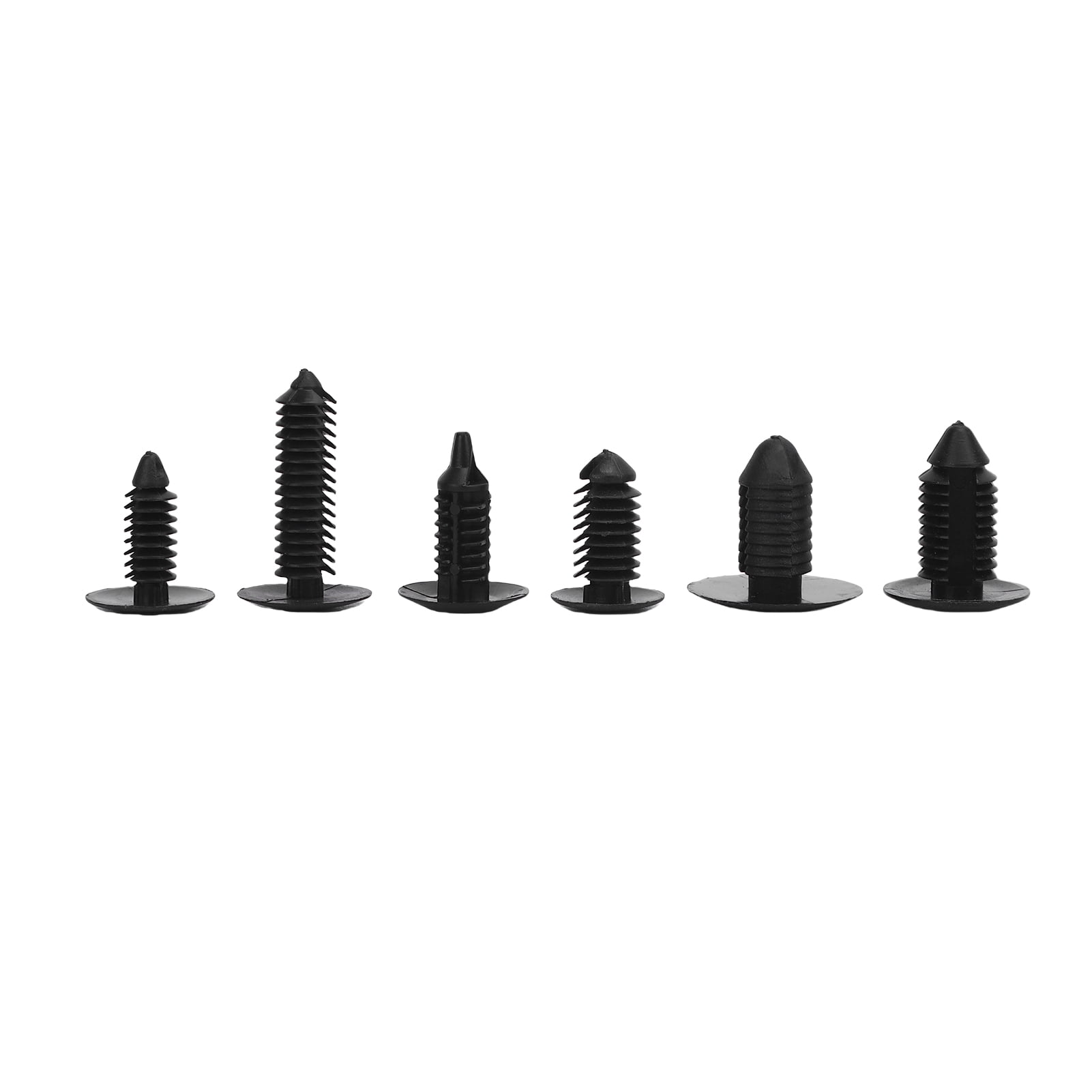 Riousery 240PCS Car Body Retainer Clips ABS Plastic Universal Fit Push Pin Hardware Rivets Assortment Set For Door Trim Panel Bumper Splash Shield (12.20 inches / 30.99 cm)