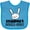 Turquoise, variant on Inktastic Grandma Snuggle Bunny Easter Boys or Girls Baby Bib