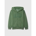 thumbnail image 4 of Buzo con capucha GAP para niños con logo y cierre completo verde talle S, 4 of 4