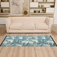 thumbnail image 2 of Yayeee Runner Rug for Bedroom 2'x6' Machine Washable Hallway Non Slip Mat, Green Flourishing Garden, 2 of 8