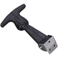 thumbnail image 1 of Elastic Stainless Steel Rubber Hood Catch Flexible T-Handle Hasp Rubber Flexible Draw Latches with Brackets for Tool Box, Automotive, Vehicle Engine, Hood, 1 of 7