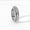 Silver, variant on Korean Style Couple Ring For Women Ins Celebrity Inspired Geometry Electroplated Gift Festivals Individually X1