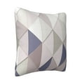 thumbnail image 2 of LNWH Decorative Pillow Covers, Vintage Triangle Mosaic Square Sofa Decorative Knit Pillow Case, 18"x18", 2 of 8