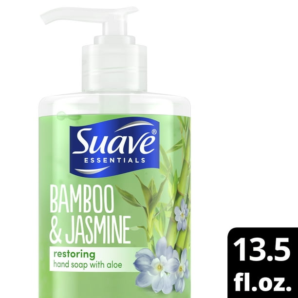 Suave Essentials Bamboo & Jasmine Fresh Hand Soap 13.5 fl oz