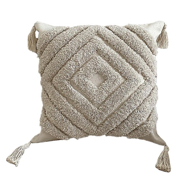 Funda de almohada étnica retro a la moda para sofá, cabecera, oficina, cintura, estilo 1