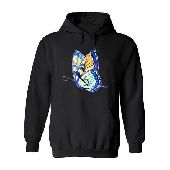 Swallowtail Butterfly Watercolor Hoodie Women -Image by Shutterstock, Female XX-Large