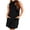 Black, variant on gakvbuo summer tank dresses for women 2024 vacation Women's Versatile Round Neck Pullover Sleeveless Dress Slim Short Skirt