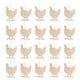 thumbnail image 1 of 20 sets DIY Pascua Chips de madera Decoraciones de pollo Graffiti Chips Festival Colgando Decoraciones, 1 of 6