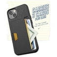 thumbnail image 2 of Smartish iPhone 14 Wallet Case - Wallet Slayer Vol. 2 [Slim + Protective] Credit Card Holder with Kickstand - Black Tie Affair, 2 of 6
