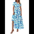 thumbnail image 1 of Vestido Bohemio Floral de Corta para Mujer, Imagen 5 XL, 1 of 9