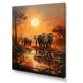 thumbnail image 2 of Designart "African Savannah Euphony V" African Wall Art Print, 2 of 5