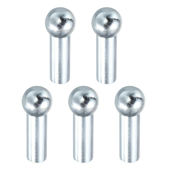 Uxcell Cable Ball Stopper, 5pcs Gym Machine Accessories for 6mm Cable Fitness Equipment Exercise Wire Rope Port Joint Replacement Parts for Home Gym
