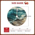 thumbnail image 2 of Sikiie Blue Ocean Waves Christmas Tree Skirt, Christmas Tree Decorations, Christmas Decor, Tree Mat Decoration(30-48IN)-36", 2 of 6