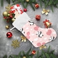 thumbnail image 6 of Coolnut 2PCS Christmas Stocking Cute Panda Xmas Stockings Decoration for Family Holiday Party Ornaments Decor Fireplace, 17.7 x 12 Inch, 6 of 7