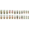 thumbnail image 2 of Christmas Nail Stickers, Holiday Nail Art Decals, 3D Snowman Tree Wooden House Design, Removable Reusable Festive Nail Decorations, Safe Non-Toxic Material, Easy Application, Multi-Size Fit, 2 of 8