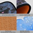 thumbnail image 2 of 2-Piece Kitchen Rugs Set Non-Slip Mats Carpet Floor for Kitchen, Bathroom (19.7"x27.6" & 19.7"x47.2") Solar Vortex, 2 of 7