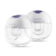 Lansinoh Discreet Duo Wearable Double Electric Breast Pump, Hands-Free Portable Breast Pump