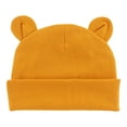thumbnail image 1 of Sonducket Sombrero de bebé Color Keep Multi-funcional Niñas Niño Sombreros Gorro infantil Moda Elástico Gorros para niños pequeños Primavera Invierno Sombreros amarillo jengibre Sonducket AP011427-10B, 1 of 6
