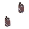 thumbnail image 2 of VONKY Trolley Oxford Cloth Replacement Bag Waterproof And Fashionable Shopping Cart Accessory PT Brown plum blosso 2Set, 2 of 6