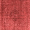 thumbnail image 1 of Ahgly Company Indoor Square Oriental Red Industrial Area Rugs, 4' Square, 1 of 4