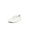 thumbnail image 1 of Zapatilla ECCO Soft 7 para mujer, cuero blanco, talla 8-8.5, 1 of 3