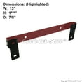 thumbnail image 2 of LAMPHUS SolarBlast SBLH03 Lighthead Mounting Bracket - Vertical License Plate Mount, 2 of 5