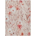 thumbnail image 2 of Addison Rugs Chantille Indoor/Outdoor Transitional Floral Salmon Washable Rectangle Rug, 10' x 14', 2 of 6