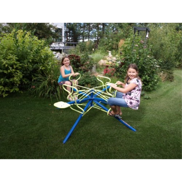 4 seater merrygoround and teeter totter