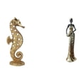 thumbnail image 1 of Estatua de resina,Estatua de resina para decoración del hogar,manualidades,oro,Escultura de oro,figura de resina,regalos decorativos.,Figura de escritorio,Artesanía de escritorio con figuras, 1 of 8