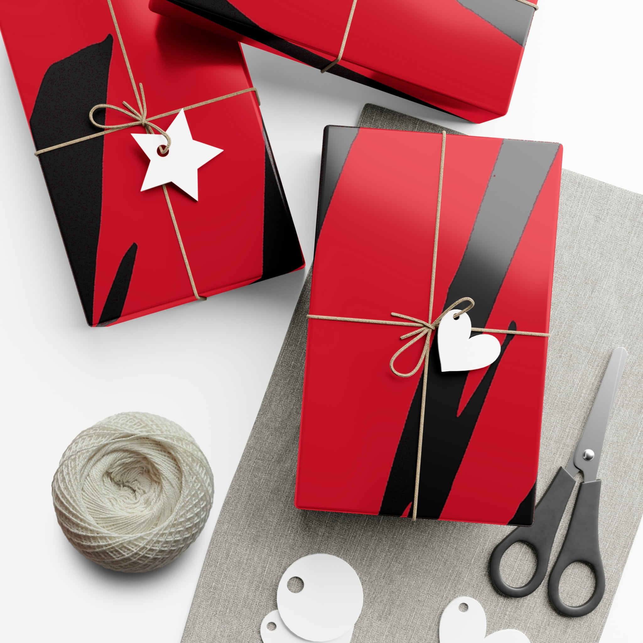 Effete Feline Claw Marks Scratch Gift Wrap Papers