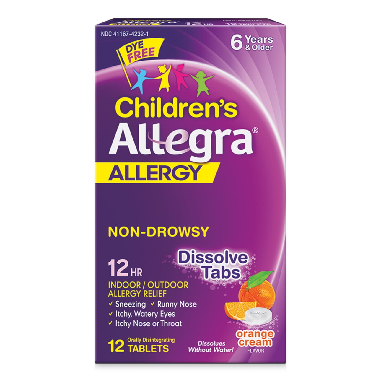 Allegra Children's 12HR Orally Disintegrating Tablets (12 Ct)