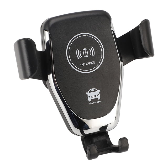 Car Wireless Charger Mount, Short Circuit Guard Easy To Install Safe 15W Fast Charging Car Wireless Charger Holder for Vent