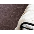 thumbnail image 6 of Rugs.com Botanical Shag Collection Rug – 4' x 6' Violet Shag Rug Perfect For Living Rooms, Large Dining Rooms, Open Floorplans, 6 of 9