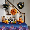 thumbnail image 5 of Yhmxh Halloween Disposable Plastic Tablecloth, 108"X54" Halloween Decorative Table Cover, Halloween Party Decorations Favors Supplies Table Cloth for Table Decor Indoor Outdoor Party Decorations, 5 of 7