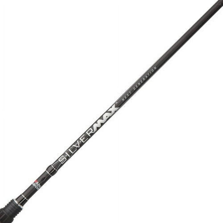 Abu Garcia Silver Max Low Profile Baitcast Reel and Fishing Rod Combo